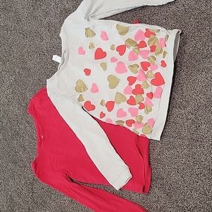 2pk girls long sleeves